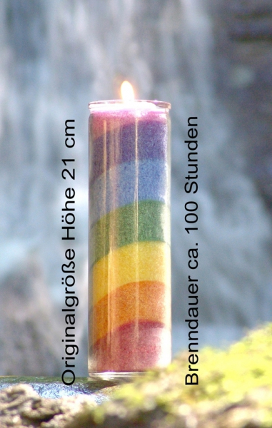 Teelichter Kerzen 7 Chakren Chakra Meditation Energie Duft Brennzeit 5 Stunden 