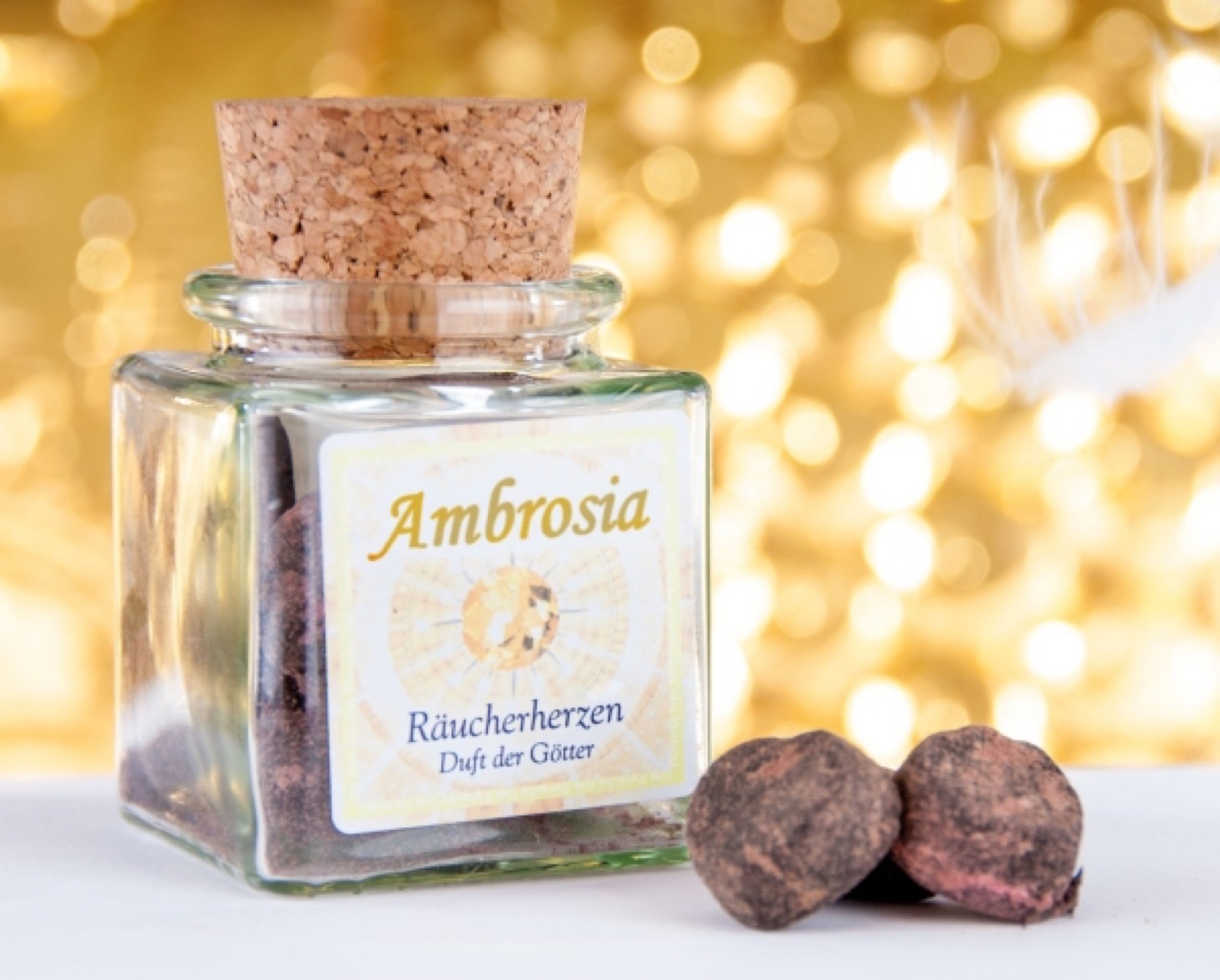 Ambrosia incense hearts, 12 Stk.
