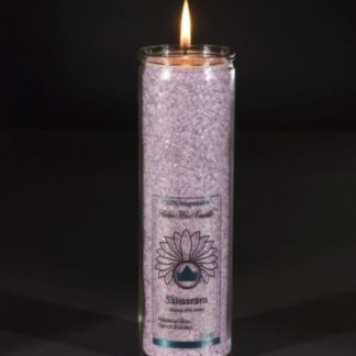 Chakra candle, violett