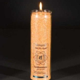 Chakra Kerze, orange