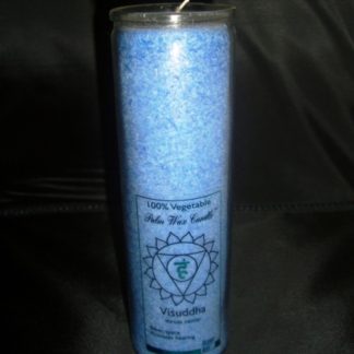 Chakra candle, blau