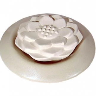 Duftkeramik, Lotus, white