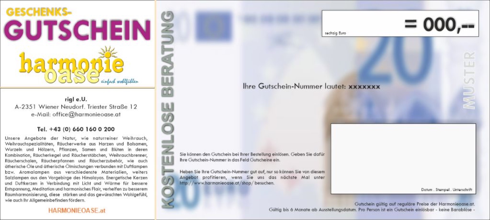 Gutscheine ab € 10,00