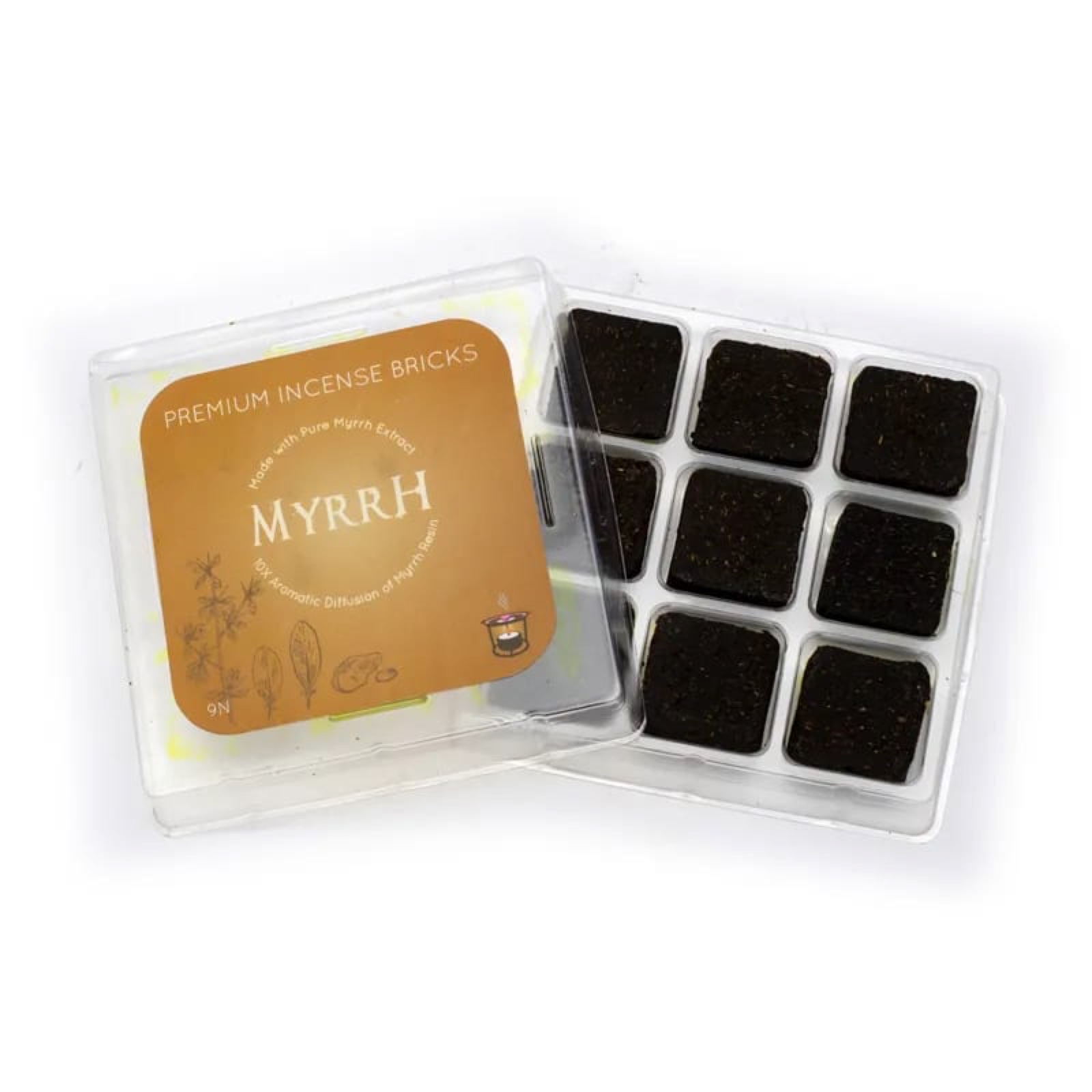 Weihrauchblöcke Myrrhe, 40 g