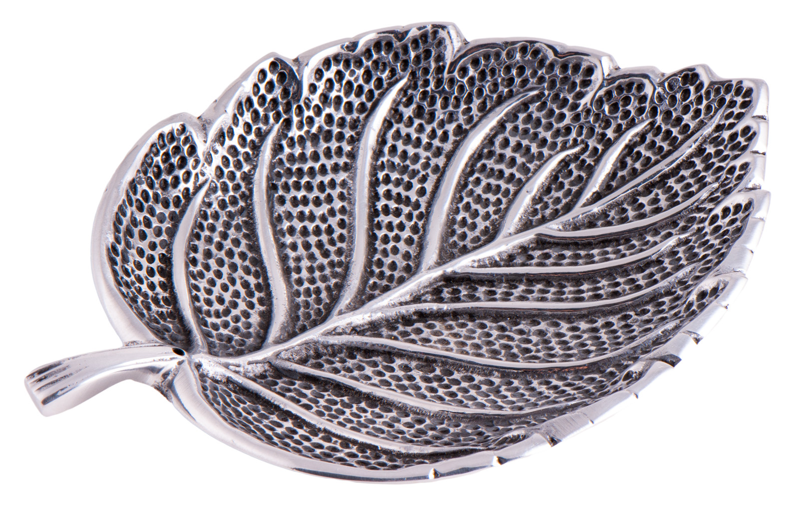 Räucherstäbchen/ -kegelhalter Blatt, Metall
