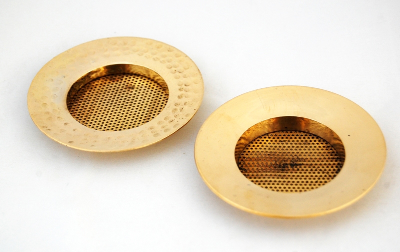 Incense sieve brass, 9 cm