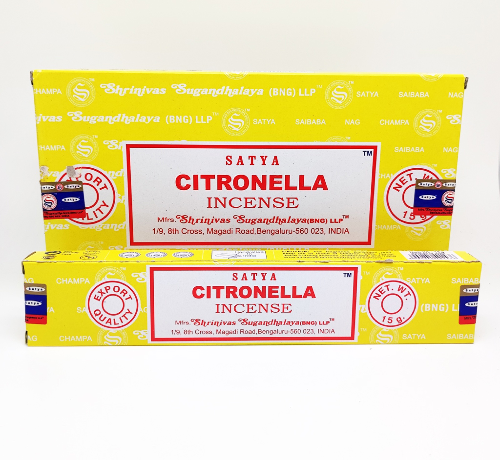 Satya Nag Champa, Citronella