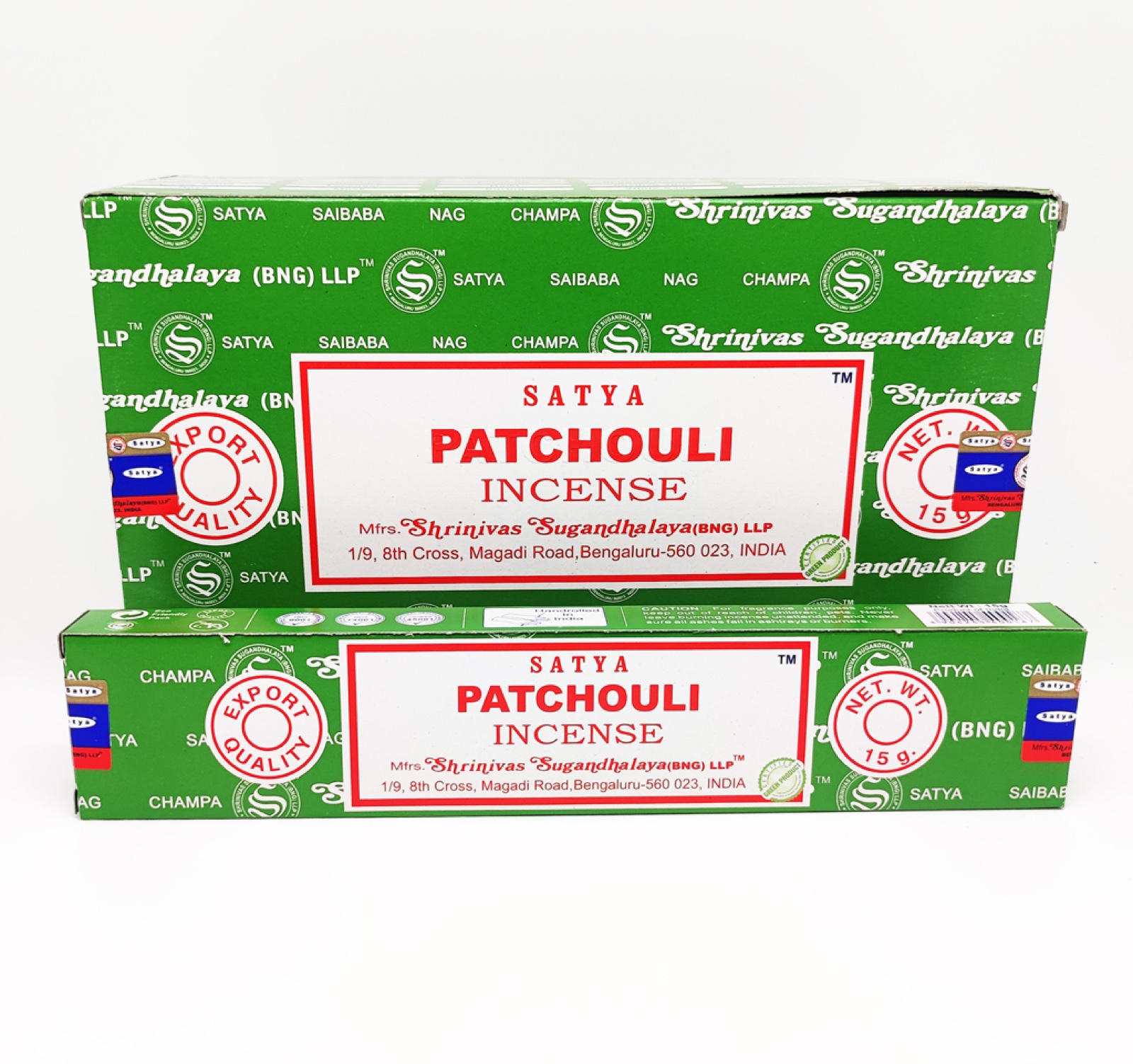 Satya Nag Champa, Patchouli