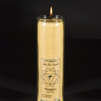 Chakra Kerze, gelb