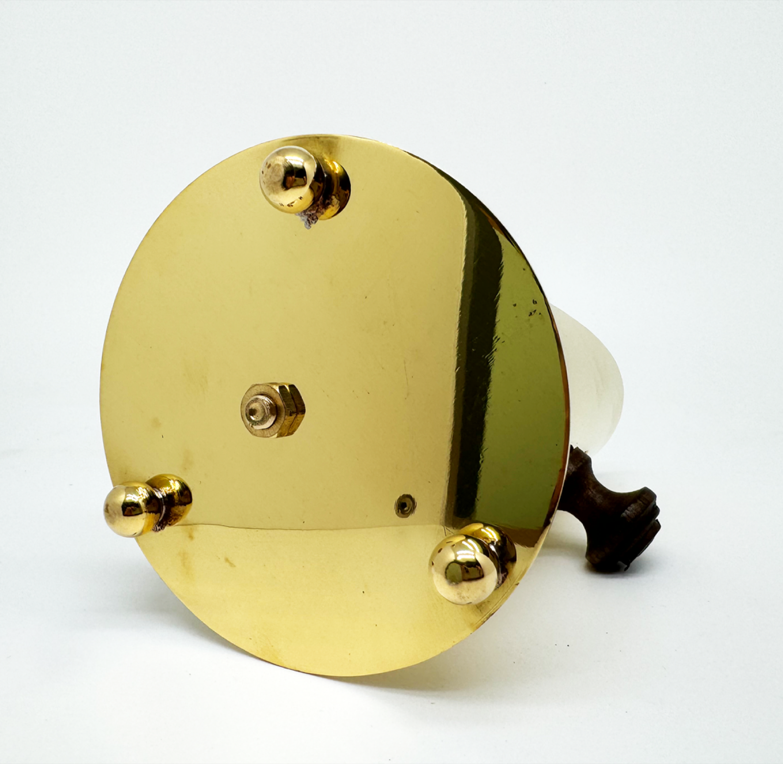 Frankincense burner brass, Holzgriff, verstellbar