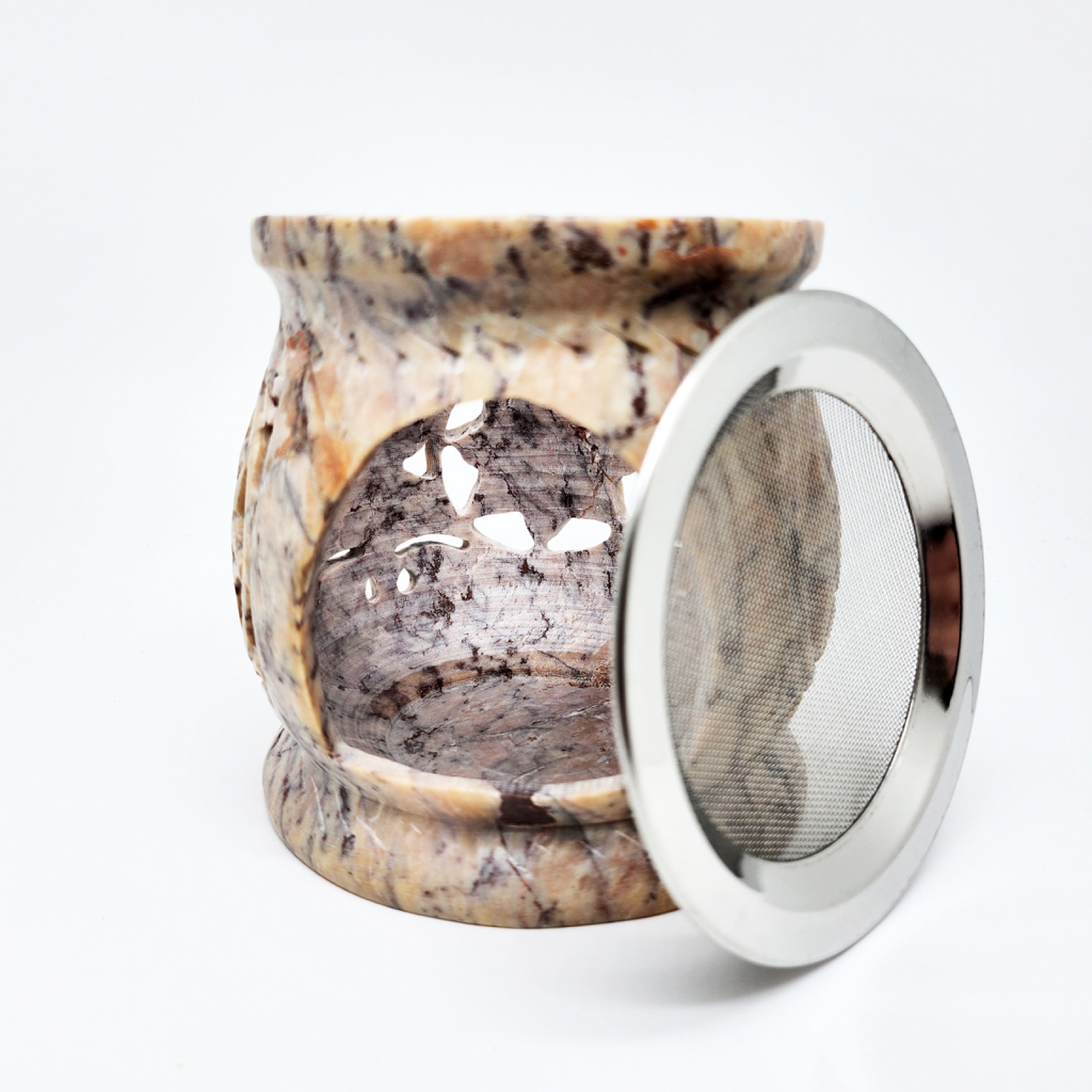 Frankincense burner Sonne, soapstone