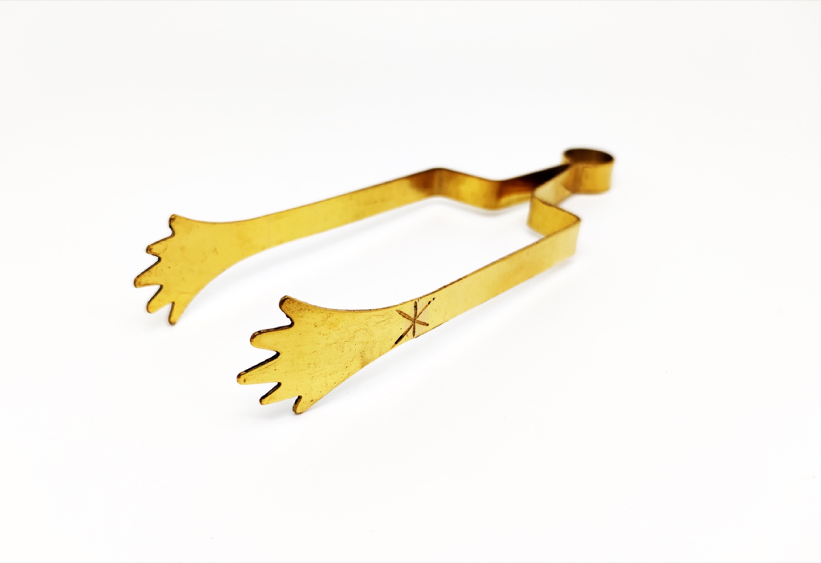 Kohlezange brass