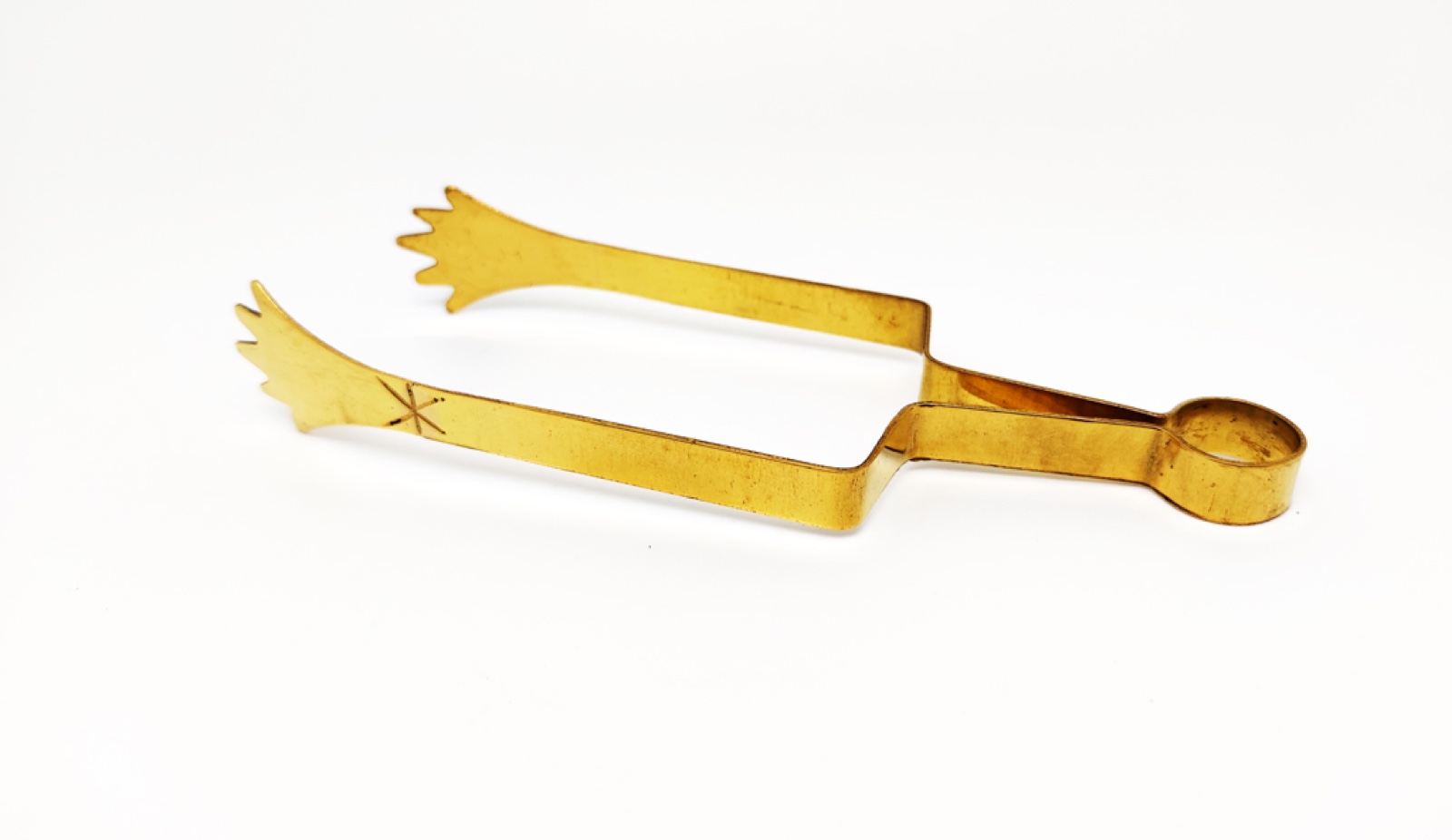 Kohlezange brass