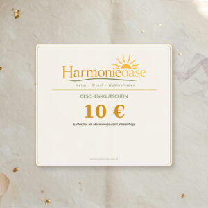 Harmonieoase Geschenkgutschein 10 Euro
