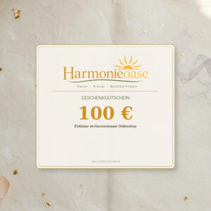 Harmonieoase Geschenkgutschein 100 Euro